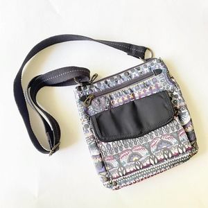 The Sak Sakroots Crossbody Canvas Adjustable Bag